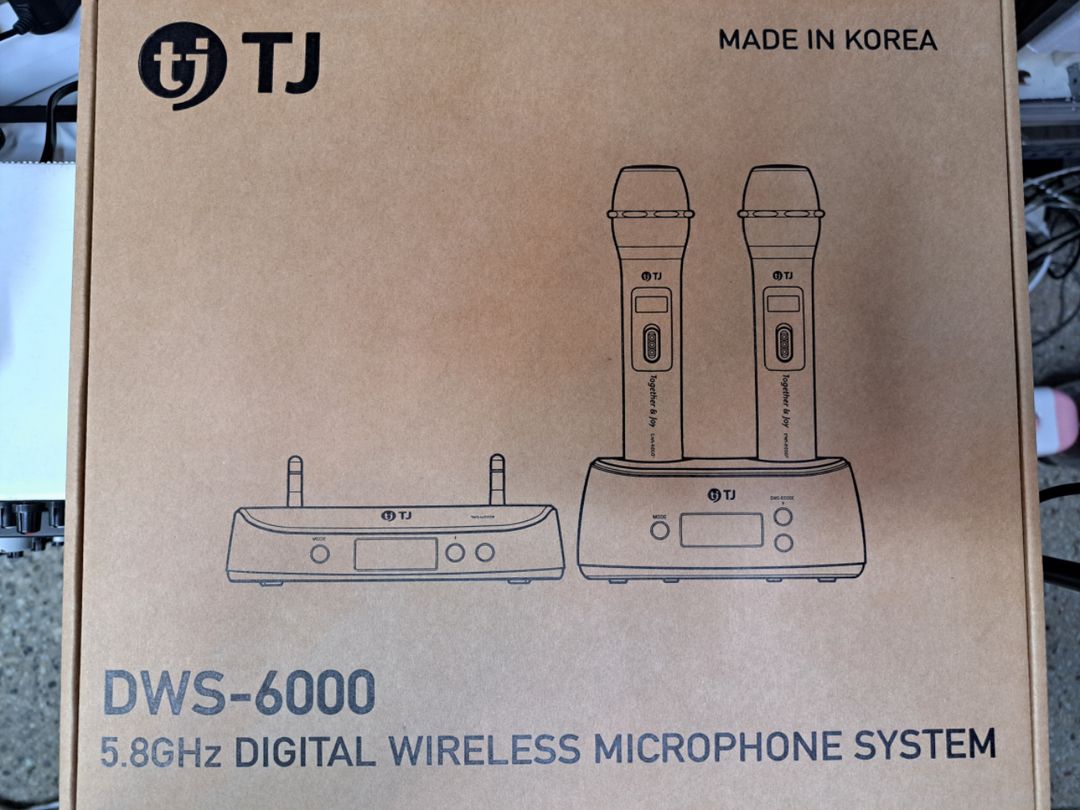 태진 DWS-6000 무선마이크