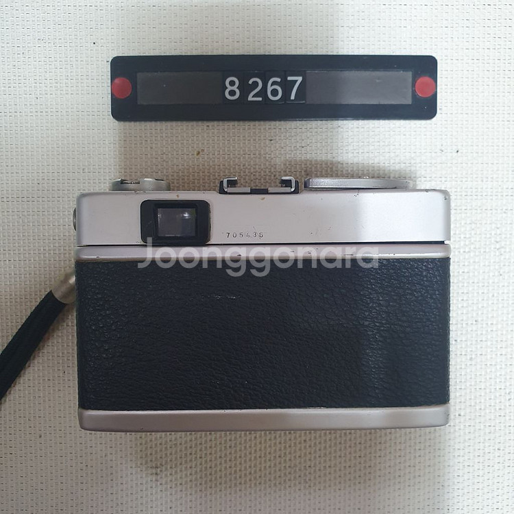 코니카 C 35 플래시매틱 필름카메라 실버바디--2