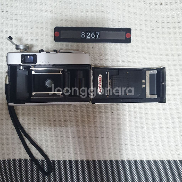 코니카 C 35 플래시매틱 필름카메라 실버바디--4