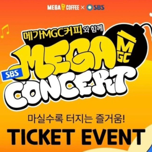 메가콘서트 vvip 티켓 1매 2인