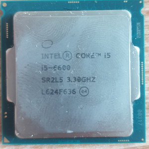 인텔 cpu i5 6600