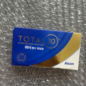 알콘 토탈30 토탈원 한달용 렌즈 -10.00