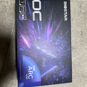 바아오스타 ARC A750 OC D6 8GB 아크