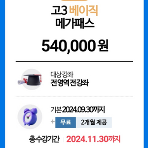 메가 패스 판매 공유