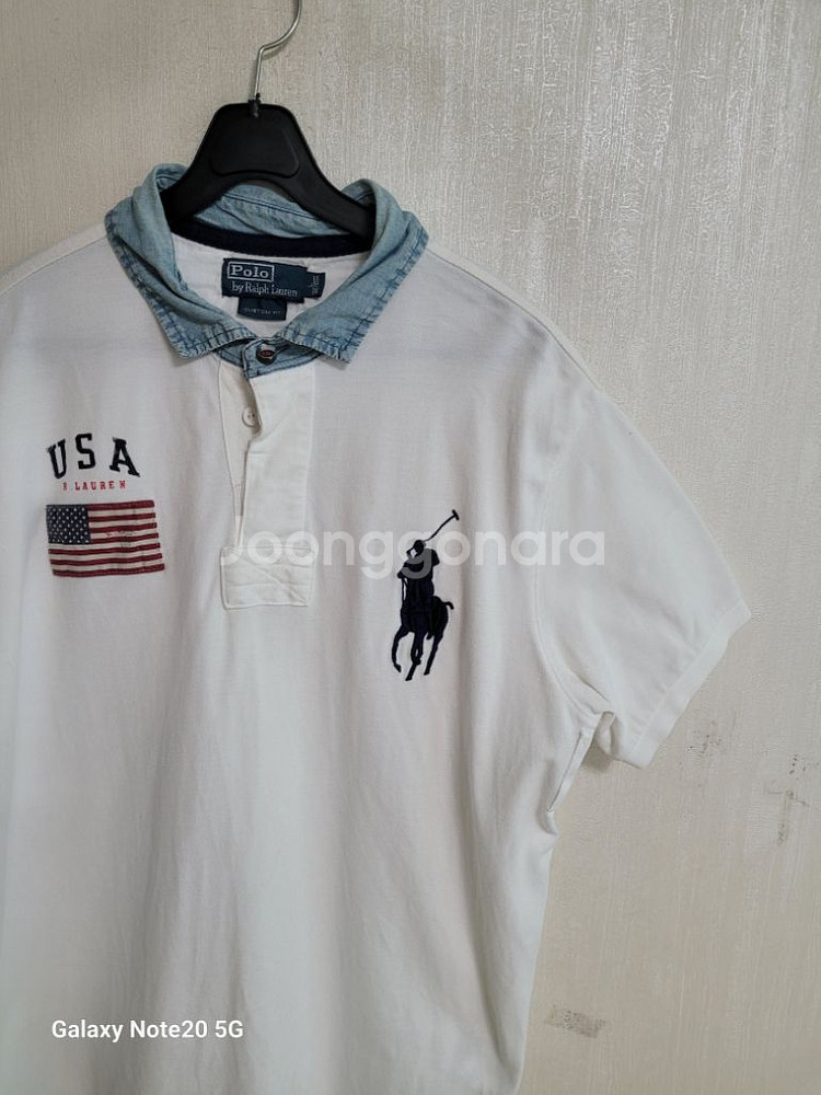 폴로랄프로렌 USA 빅포니 반팔 카라티셔츠 (100)--2
