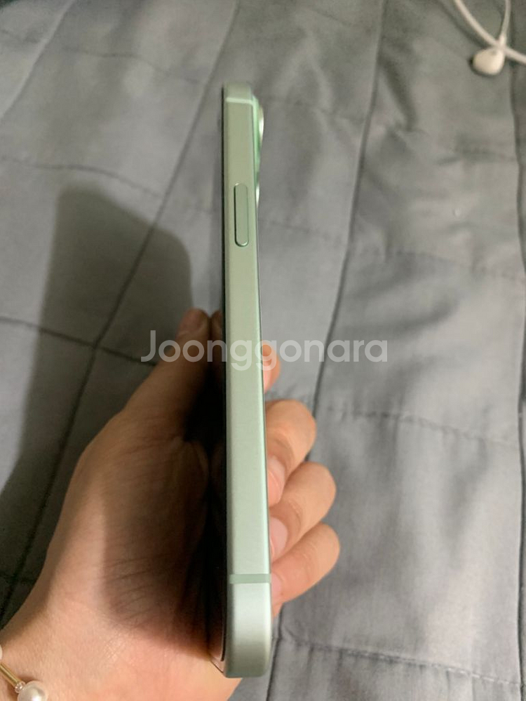 아이폰 15 그린 128 대구 직거래 선호--5