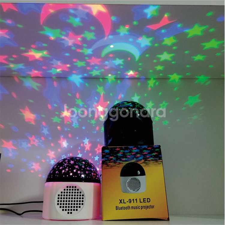 미러볼 블루투스 스피커 XL-911 LED--7