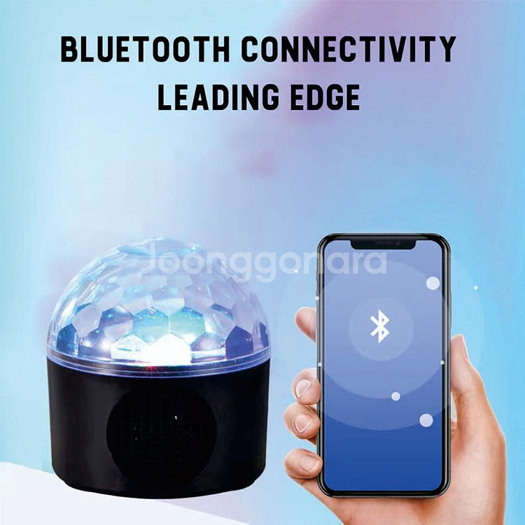 미러볼 블루투스 스피커 XL-911 LED--5