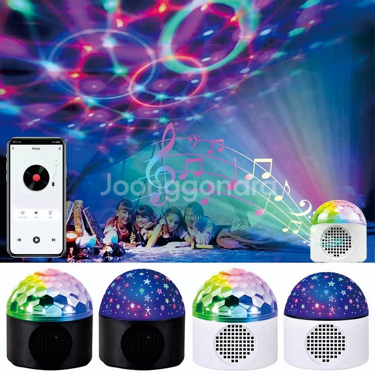 미러볼 블루투스 스피커 XL-911 LED--4