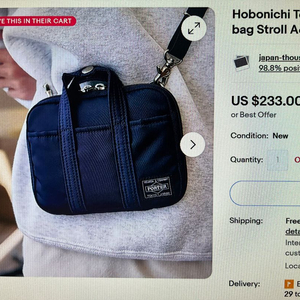 Hobonichi Porter bag