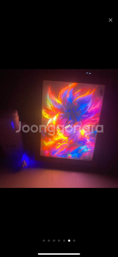 새-드래곤볼 조명 장식 스탠드 아이디어 LED 무드등--6