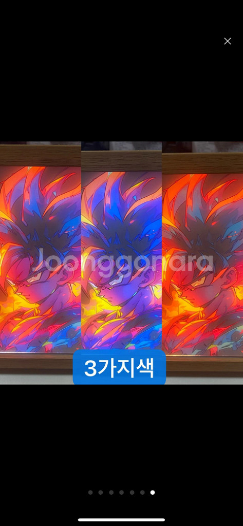 새-드래곤볼 조명 장식 스탠드 아이디어 LED 무드등--7