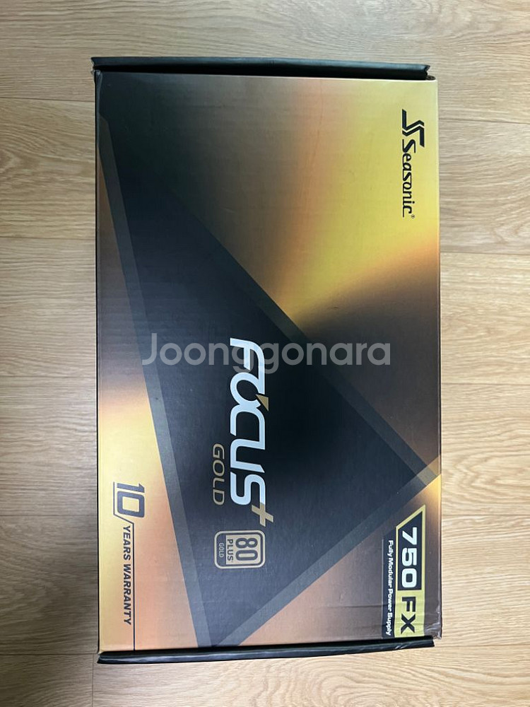 시소닉 FX750 풀모듈러 파워--1
