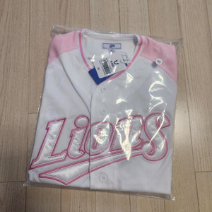 삼성라이온즈 핑크 유니폼 95사이즈 노마킹