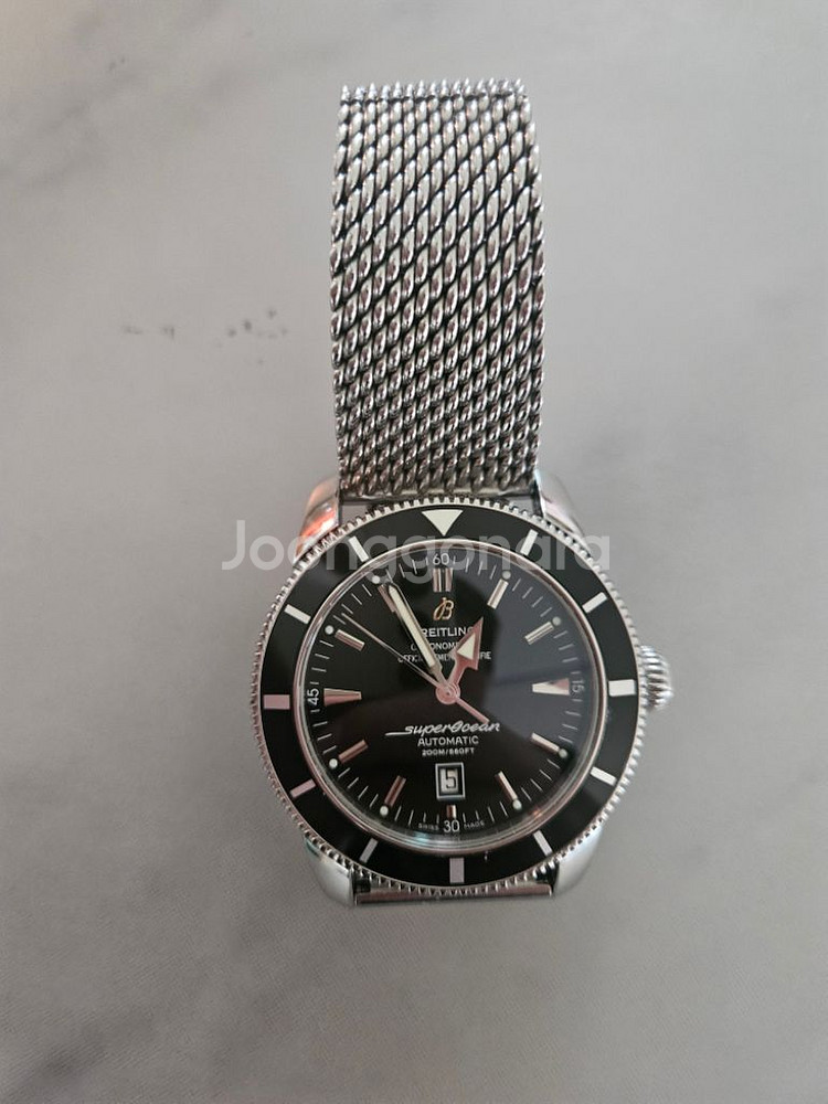 슈퍼오션 해리티지 2 판매합니다 검정 46mm--0