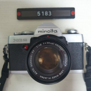 미놀타 XG 2 필름카메라 1.8 렌즈