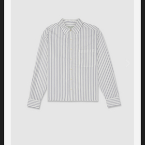 얼바닉30 Comb stripe shirt