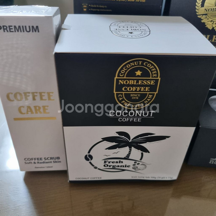 베트남 족제비똥 노블레스커피(코코넛커피+커피스크럽추가)--2