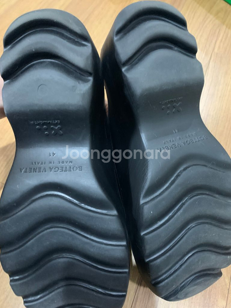 보테가베네타 러버 플래쉬 클로그 블랙 41 265--1