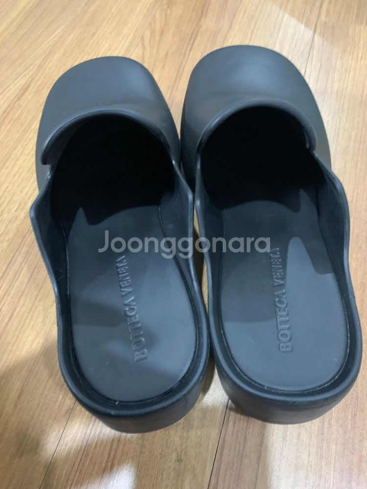 보테가베네타 러버 플래쉬 클로그 블랙 41 265--2