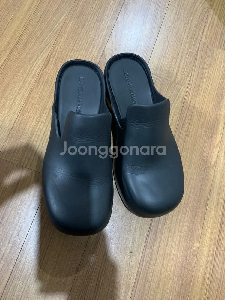 보테가베네타 러버 플래쉬 클로그 블랙 41 265--3