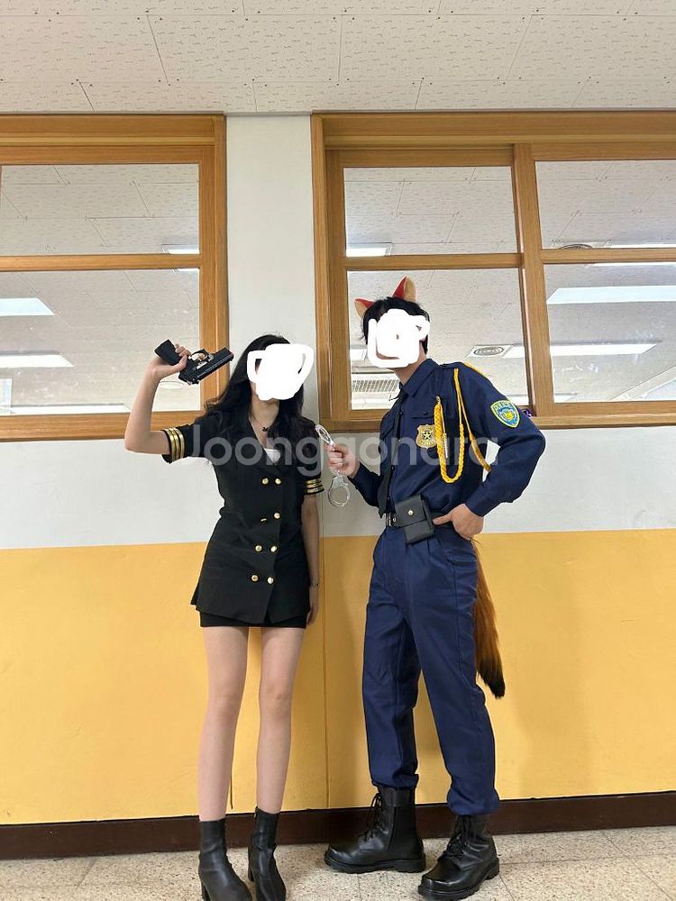 [졸업사진][커플] 주토피아 닉 옷 대여 세트--2