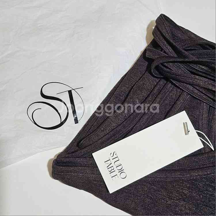 스튜디오테이블 GARTER ONE-PIECE,BROWN--3