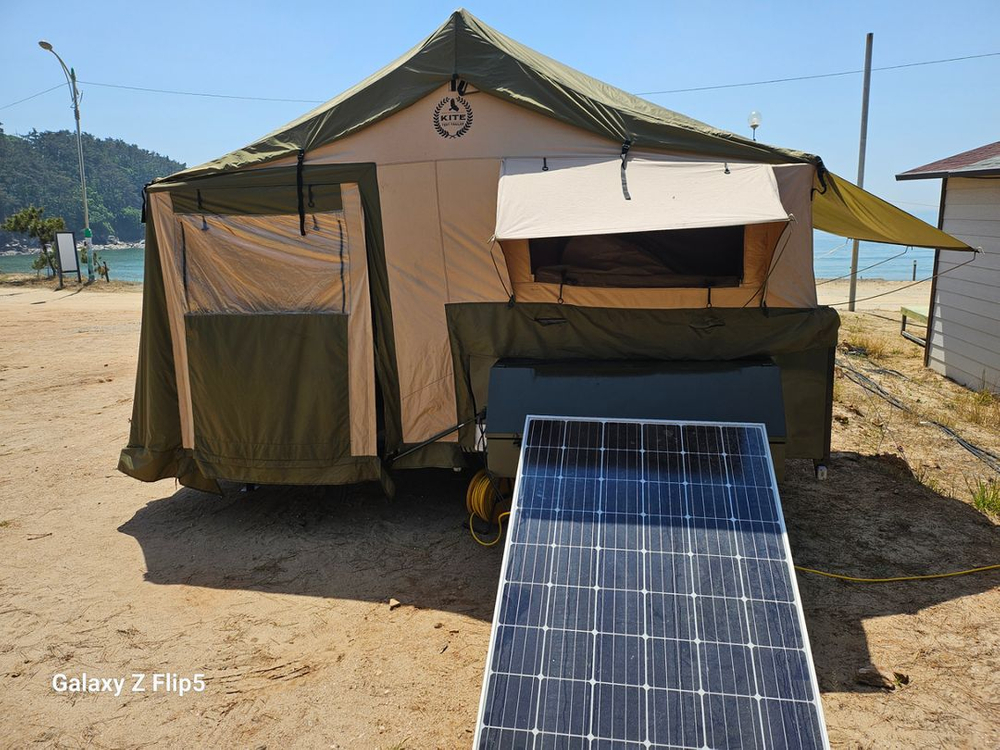 카이트텐트트레일러판매 350만원.네고가능~ 이미지