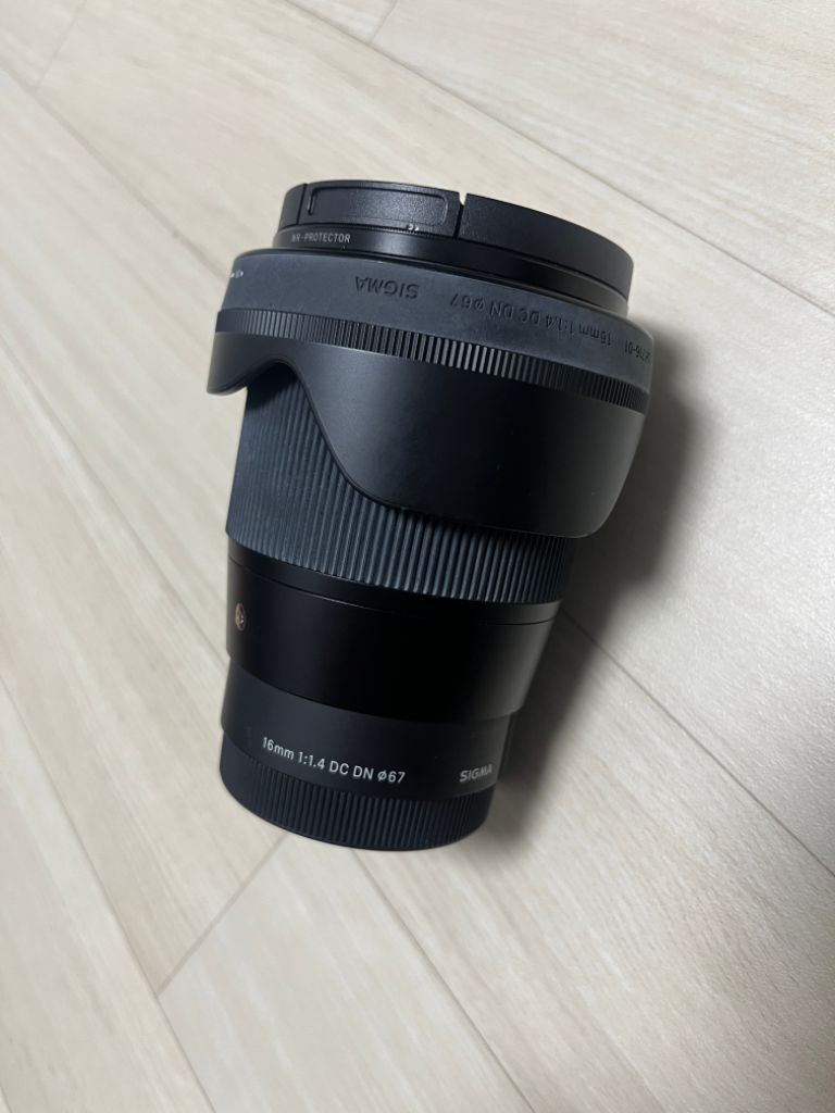 소니용 시그마 SIGMA 16mm f1.4 렌즈