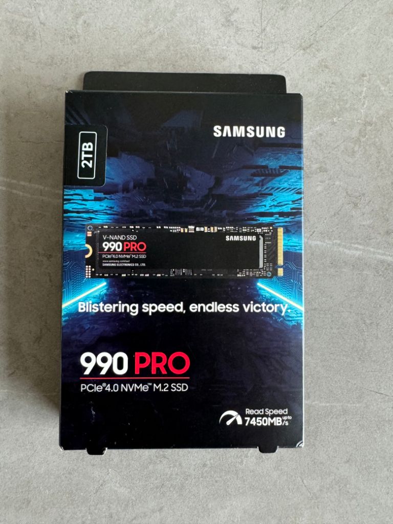 삼성 990PRO NVME M.2 SSD 2TB 팝니다