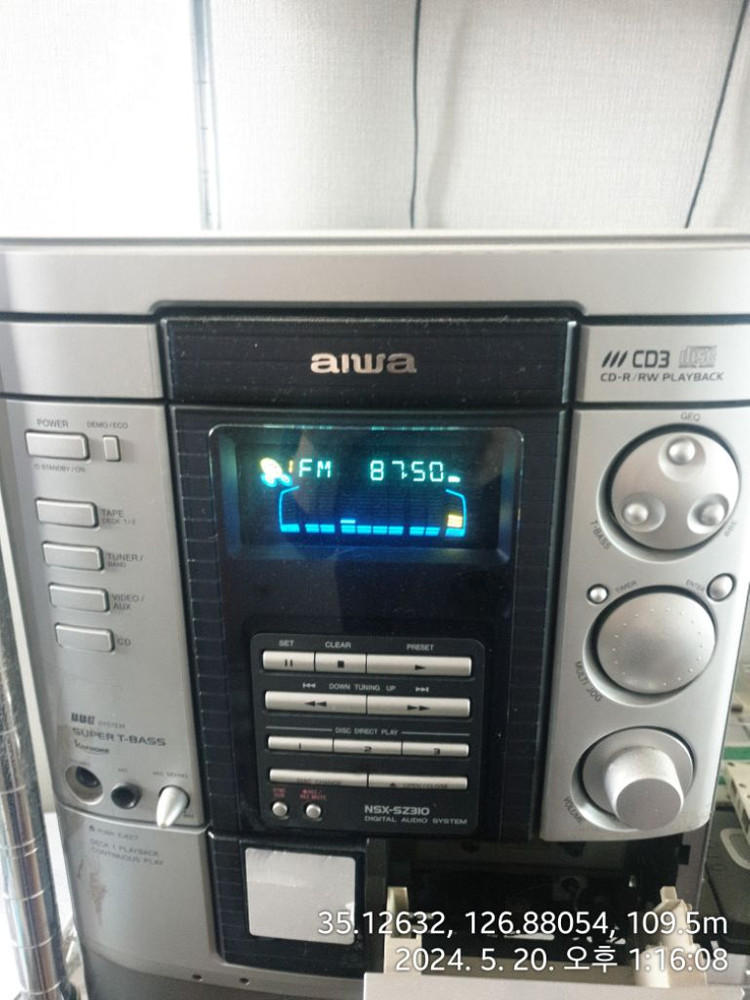 (고장)<오디오>아이와 nsx-sz310--2