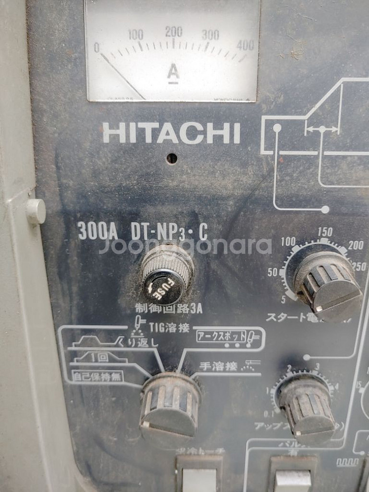 히타치 알곤용접기 DC300A DT-NP3.C--2