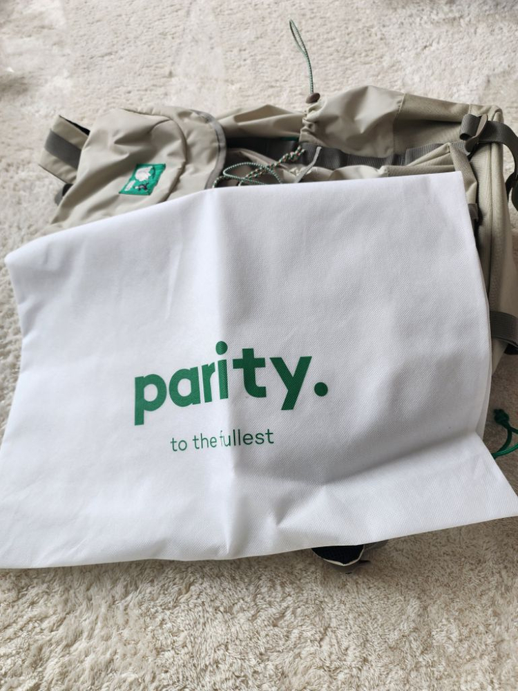 패리티 백팩 새상품 이미지