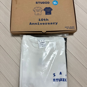 아이앱스튜디오 10주년 반팔티셔츠팩 XL