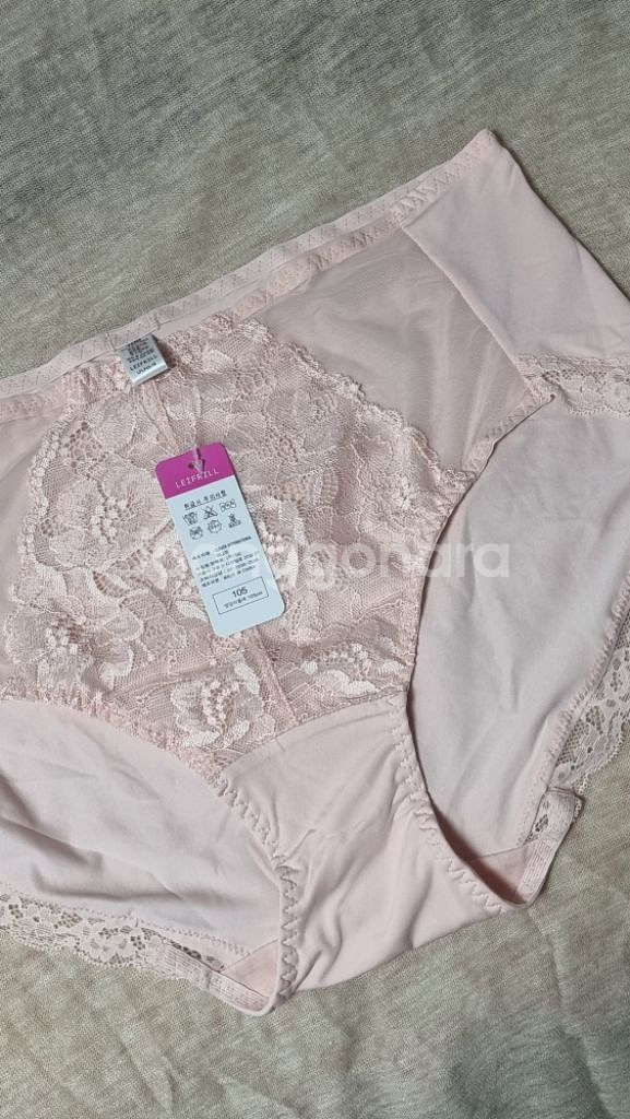 LEIFRLL 핑크 레이스 보정팬티 105XL--1
