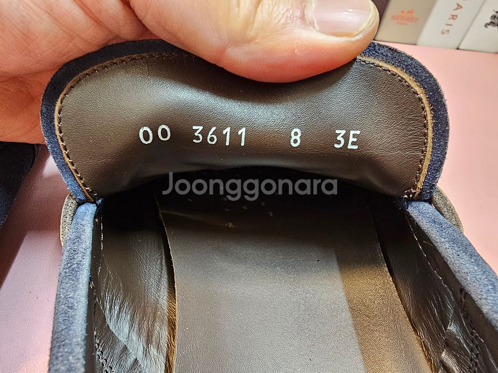 페라가모 남성 스니커즈 드라이빙 슈즈 270--6