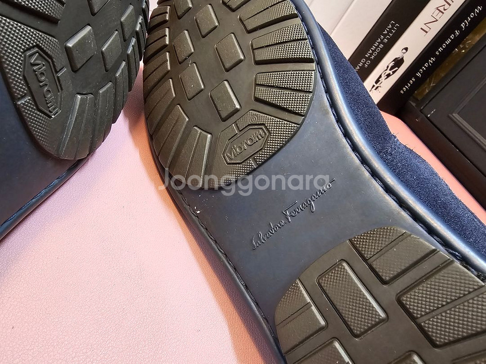 페라가모 남성 스니커즈 드라이빙 슈즈 270--8