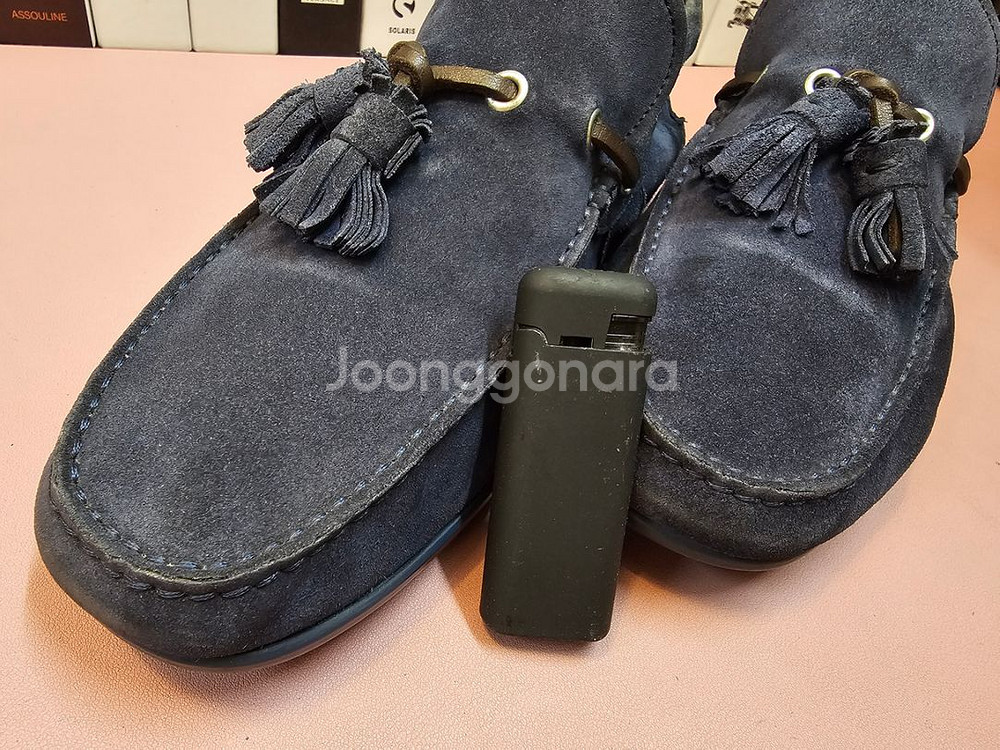 페라가모 남성 스니커즈 드라이빙 슈즈 270--9