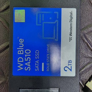WD SSD 2테라 24.2.12구입 영수증드림