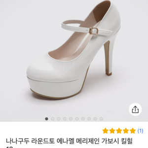 여자 하이힐 13cm 메리제인 가보싱