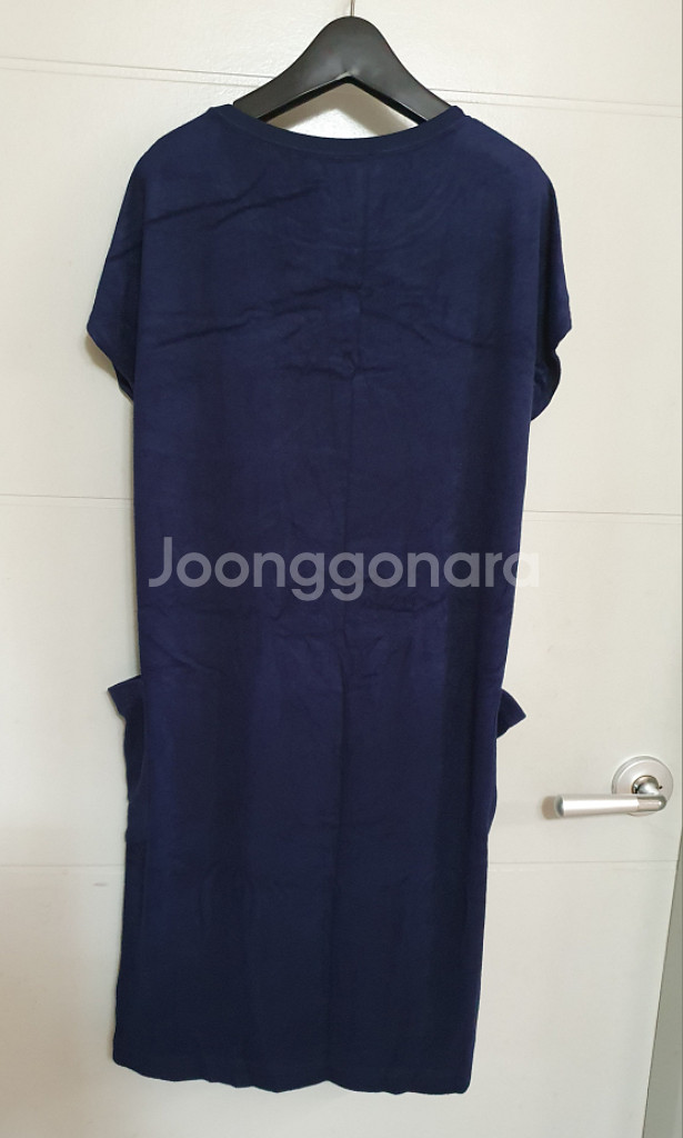 (새상품) 유니클로 타월 재질 편한 원피스.--1
