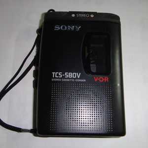 SONY TCS-580V 워크맨 작동품