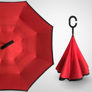 C형 손잡이 거꾸로 장우산 옷 안젖는 우산