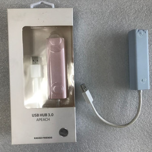 카카오프렌즈 USB 3.0 허브 2개 일괄 (피규어 x