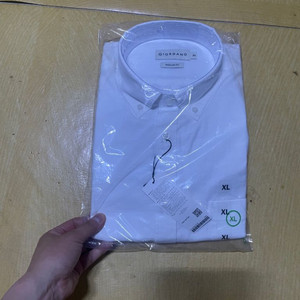 지오다노 옥스포드 흰 셔츠 남방 새제품(XL)