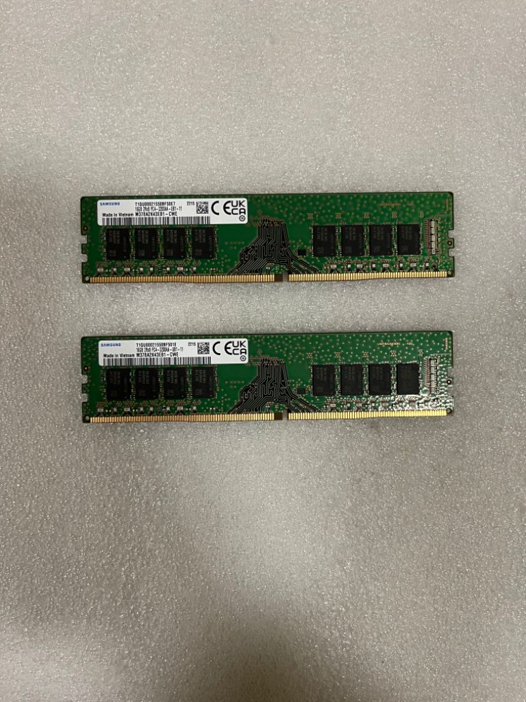 ddr4 삼성-3200 16*2 32g처분(택포)