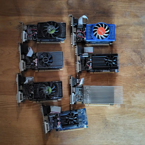 컴퓨터 그래픽카드 GT610 7개 보유중 (메인보드 램