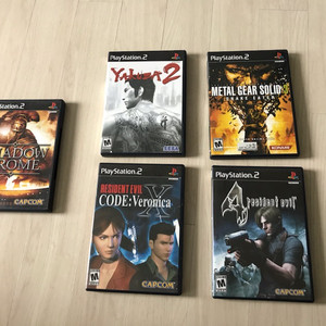 PS2 게임타이틀(북미판)