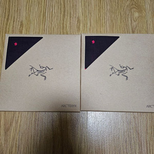 아크테릭스 스카프&손수건 2장 (장당가격)ㅡ레드 색상