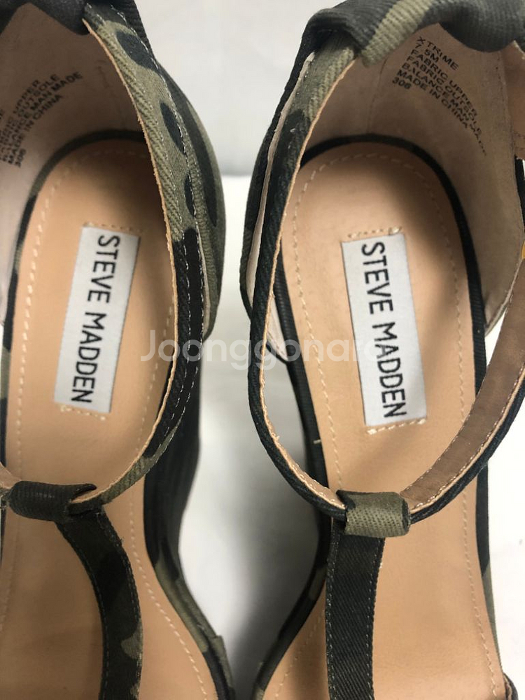 STEVE MADDEN 스티브매든 밀리터리 웨지힐--1